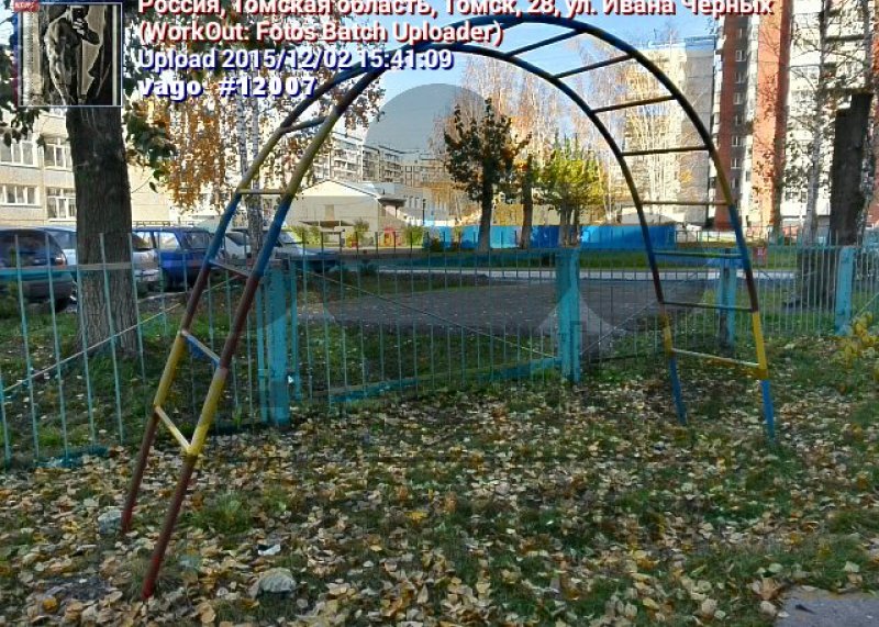 Площадка для воркаута в городе Томск №4622 Маленькая Советская фото